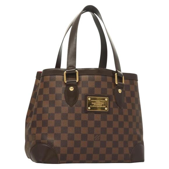 LOUIS VUITTON Damier Ebene Hampstead PM Tote Bag N51205 - Picture 1 of 16